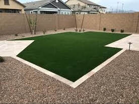 atrificial grass playguond in Chandler, AZ